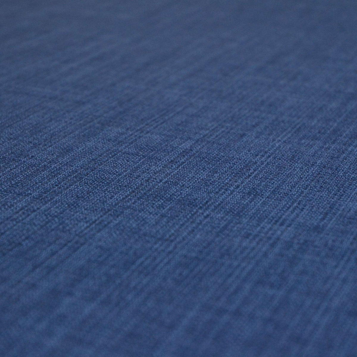 Denim Blue Linen Look Polyester Furnishing Fabric