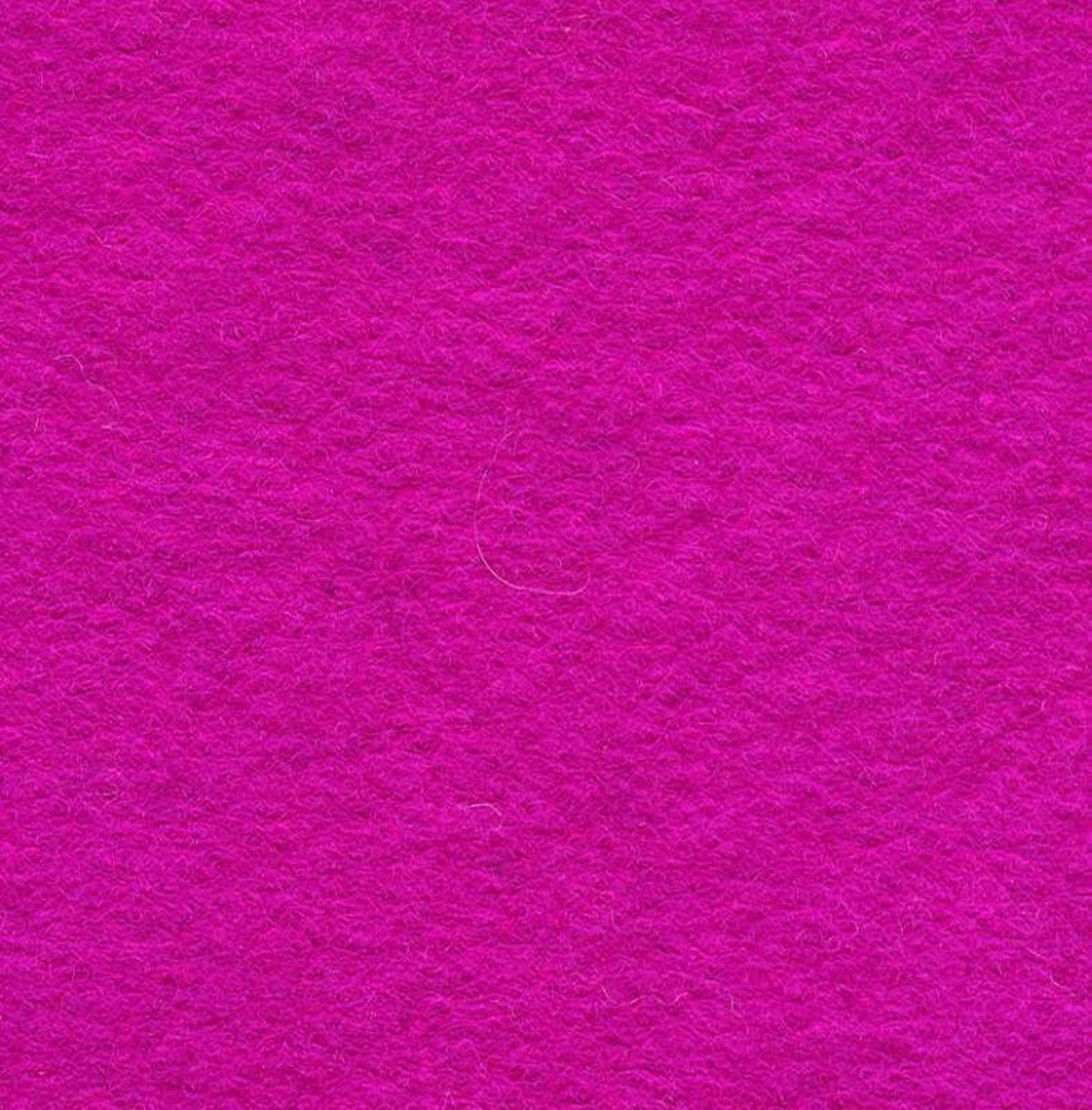 Cerise pink wool viscose felt fabric to buy online