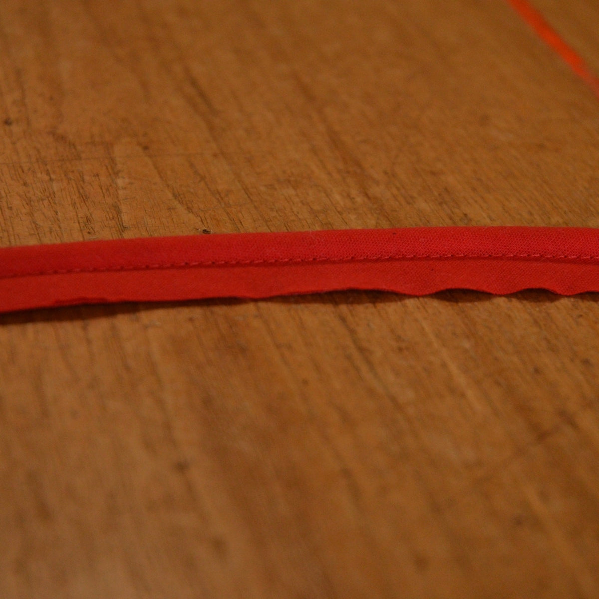 Bright Red Covered Insert Piping for Cushions
