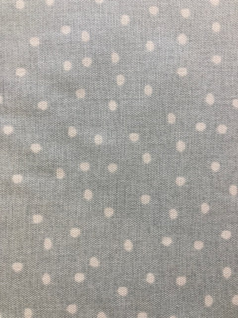 Sustainable Cotton Spot Duck Egg  Fabric