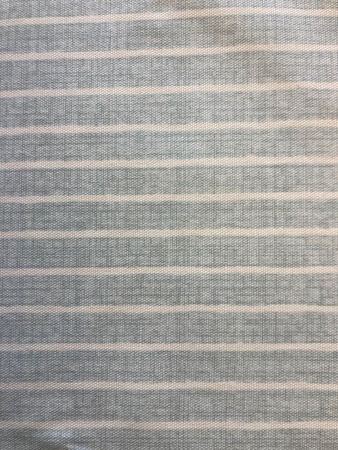 Sustainable Pencil Stripe Duck Egg Fabric