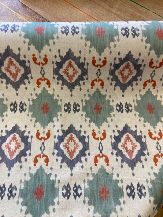 Portia Rombo Double Width Furnishing Fabric
