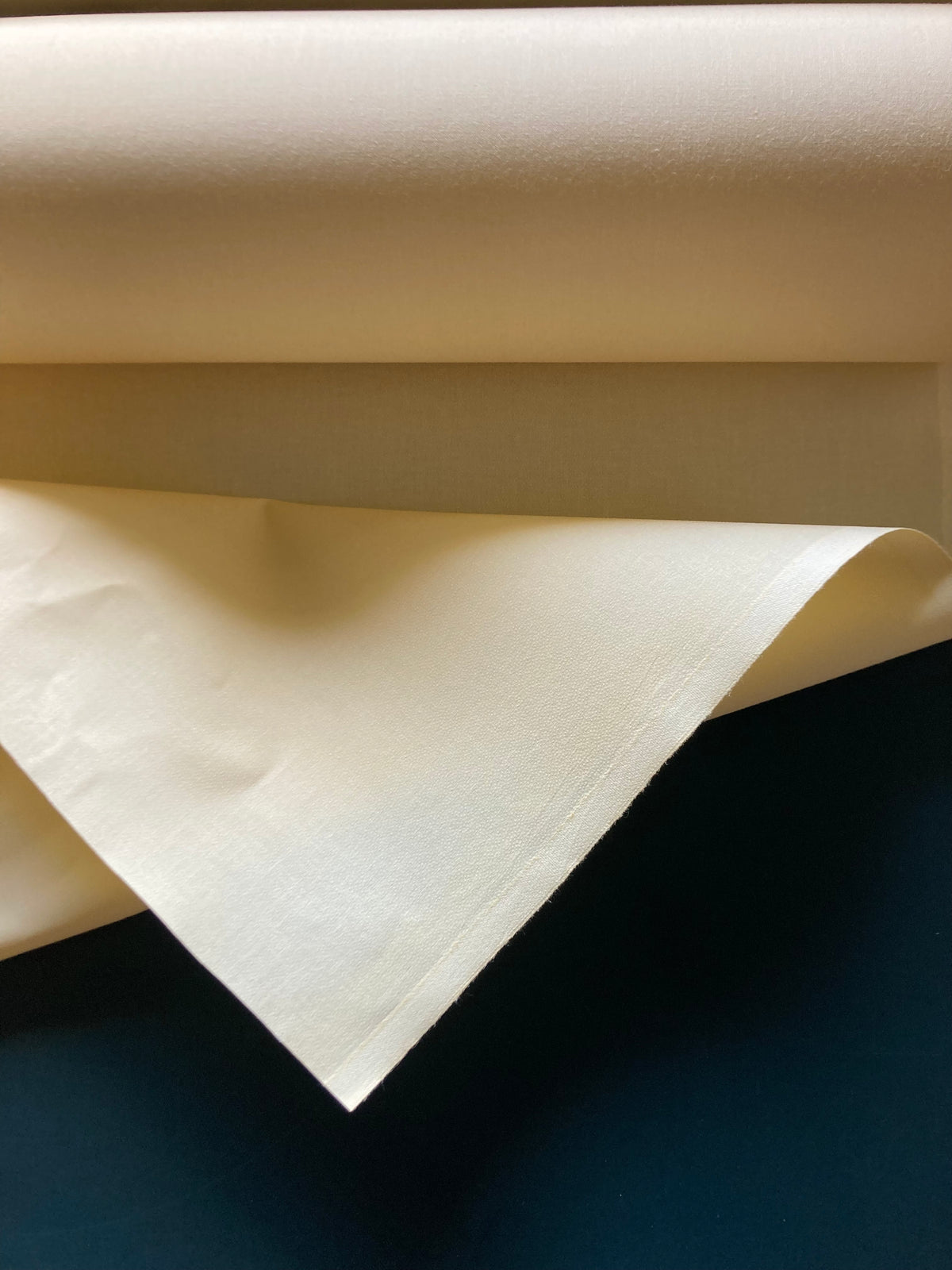 Iron On Roller Blind Backing Wide (Fabric Stiffener) WHITE