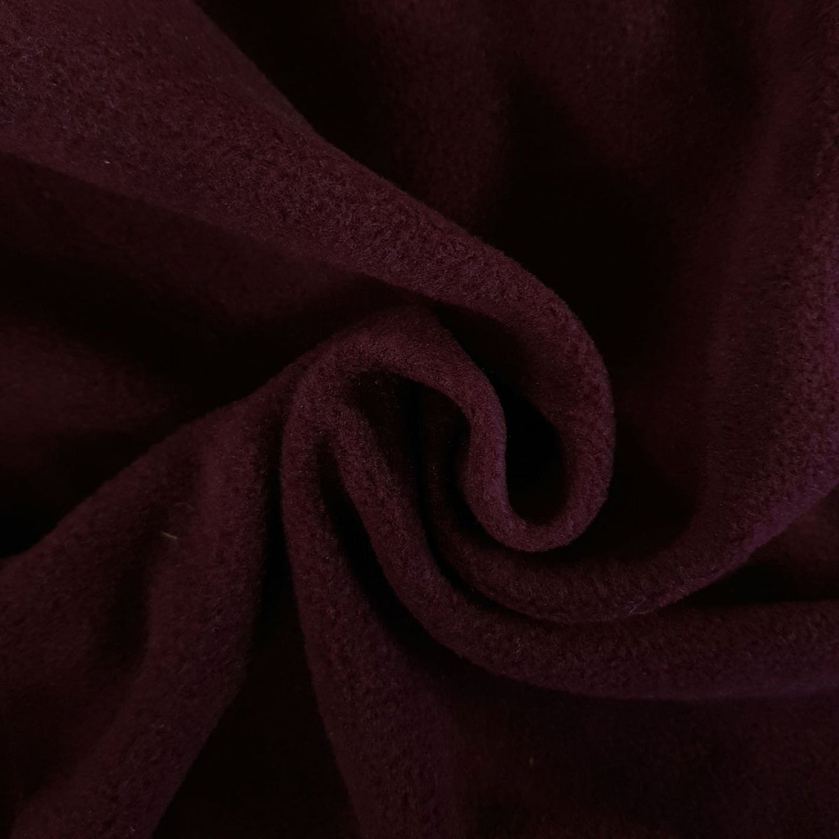 Wine Red Fleece Fabric to buy online by the metre